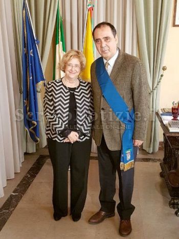 Messina - Il neo Prefetto Maria Carmela Librizzi in visita di cortesia al Commissario Calanna