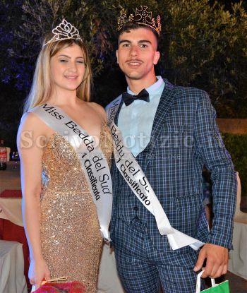 Messina - Itala (ME) - Federica Saja e Giovanni Scandurra proclamati «Miss e Mister Beddi del Sud»