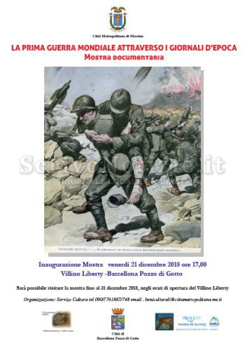 Messina - La Prima Guerra mondiale con i giornali d’epoca