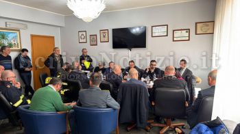 Messina - Messina - Vertice e sopralluogo col Sindaco metropolitano, la Prefetta ed i Sindaci dei Comuni colpiti nella costa ionica